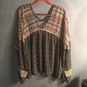 Maurice’s sheer blouse